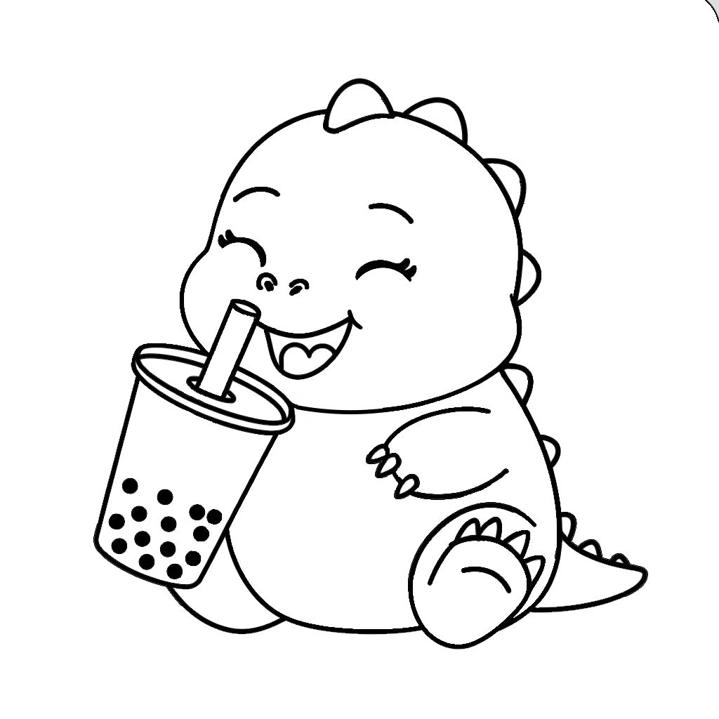 boyama sayfası dinozor