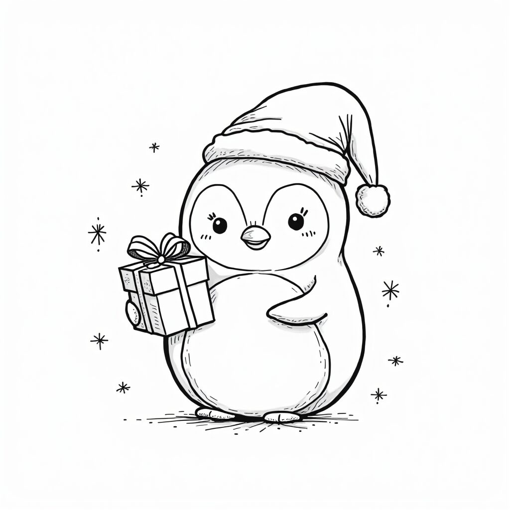 okul öncesi noel baba boyama