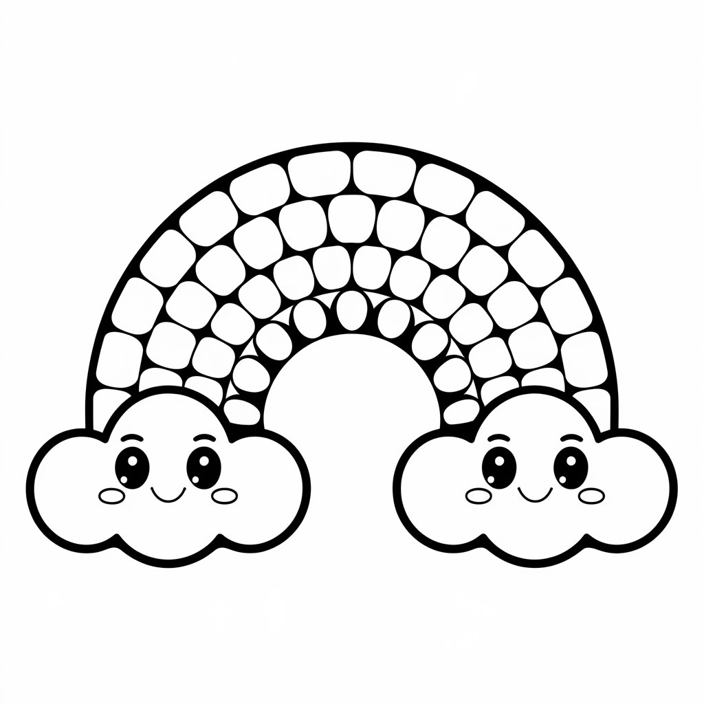 gökkuşağı balığı boyama