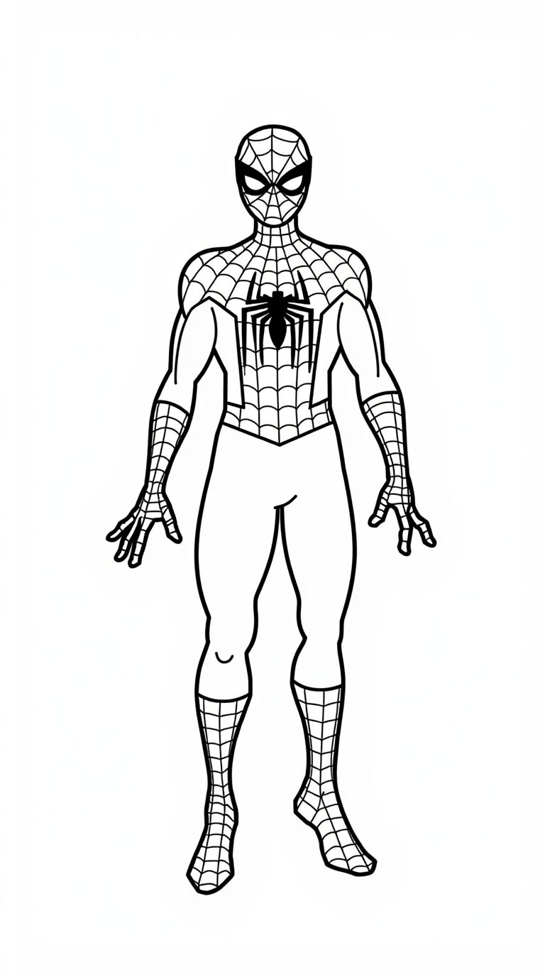 inanılmaz örümcek adam boyama