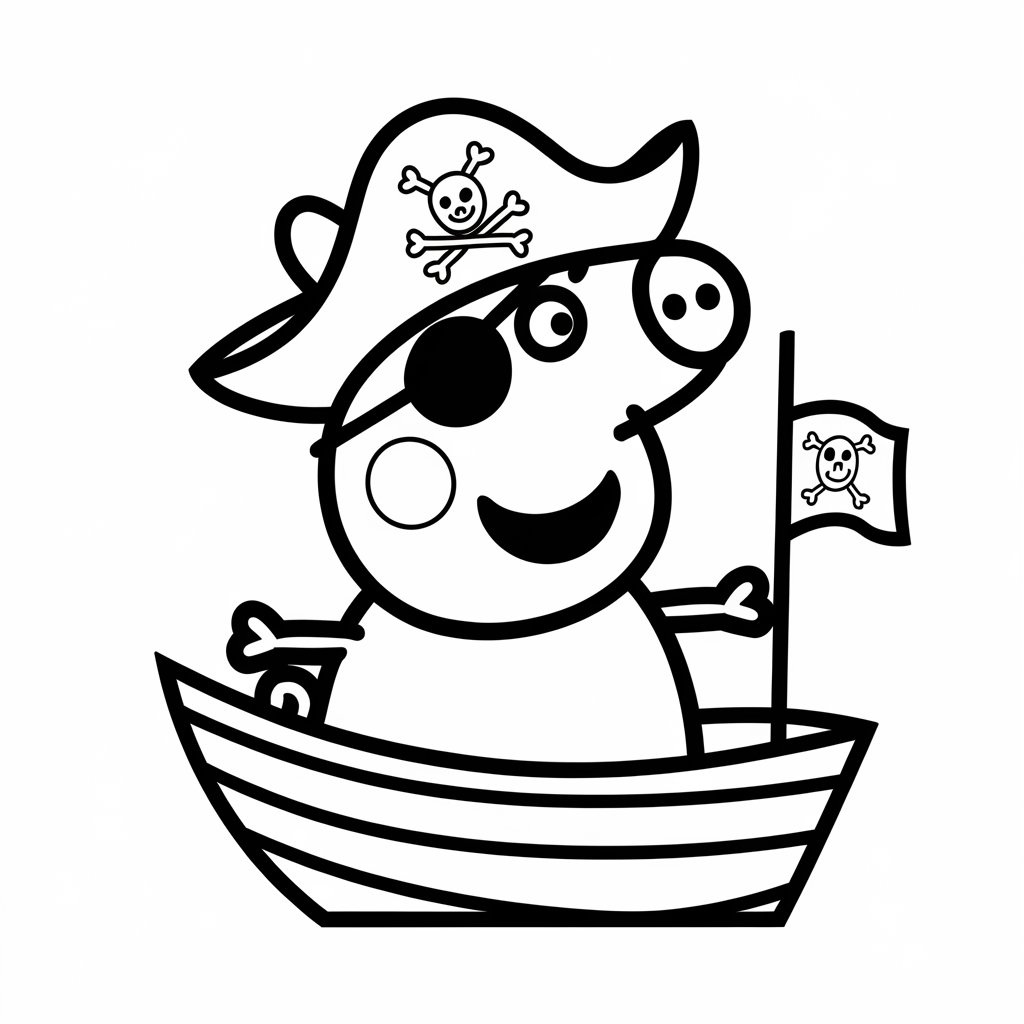 peppa pig çizim boyamaları