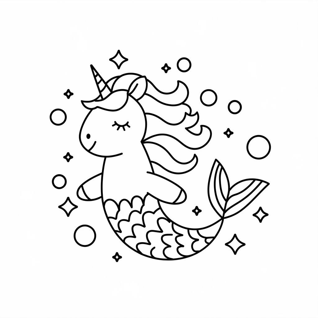 denizkızı boyama görselleri