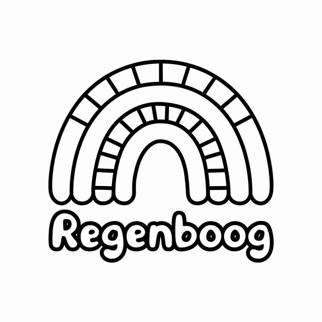 bulut ve gökkuşağı boyama