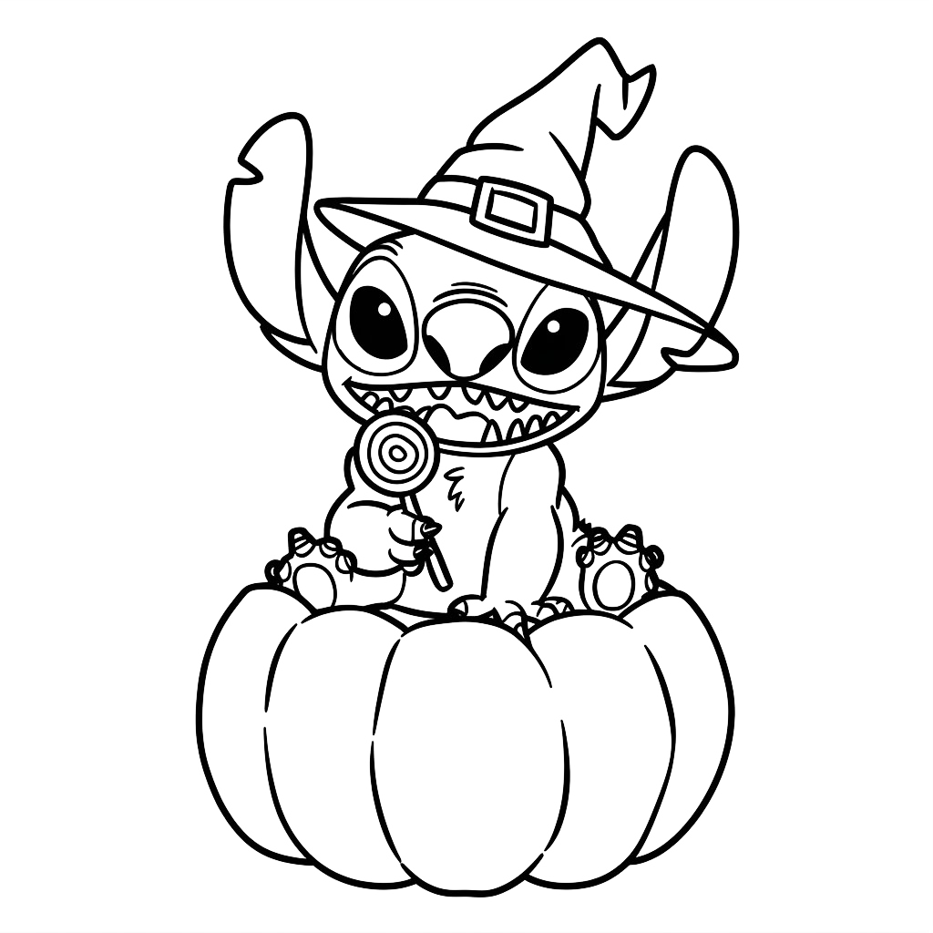 Stitch boyama sayfası yazdır