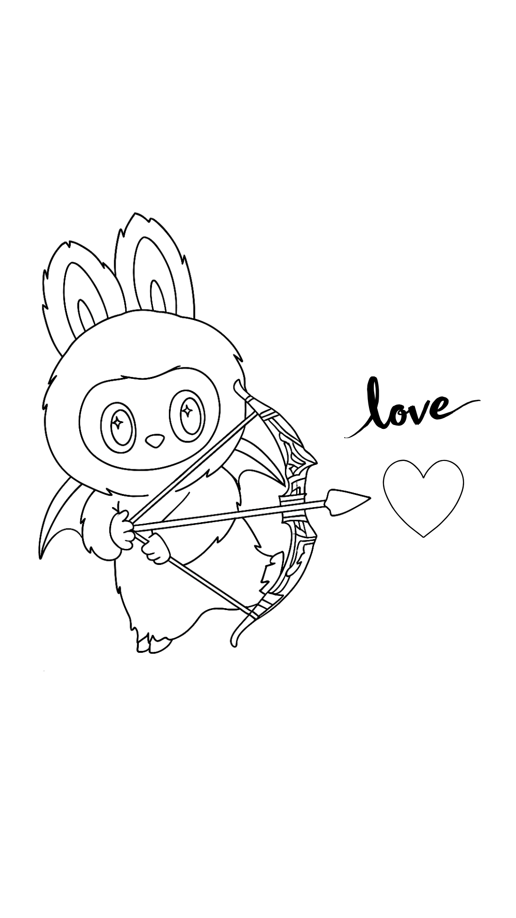 Labubu boyama örneği PDF