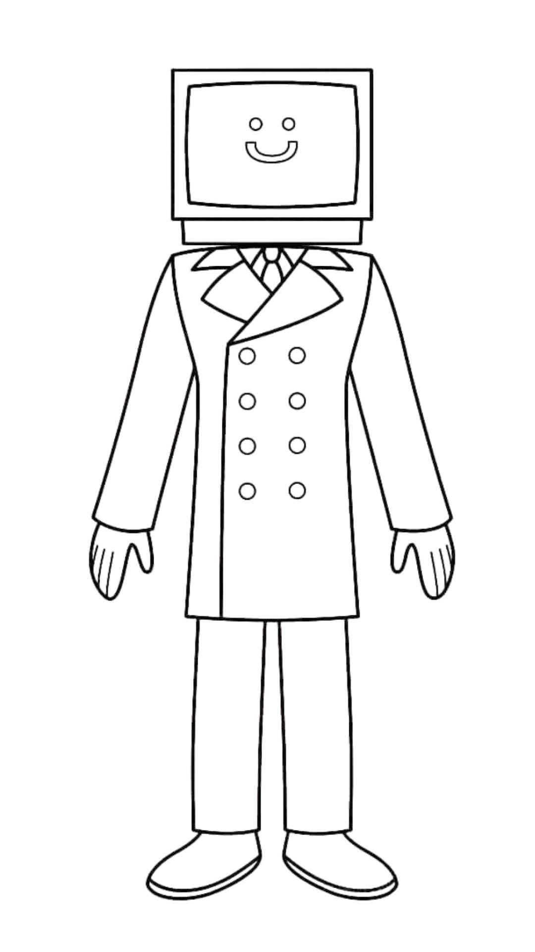 skibidi toilet eğlenceli boyama