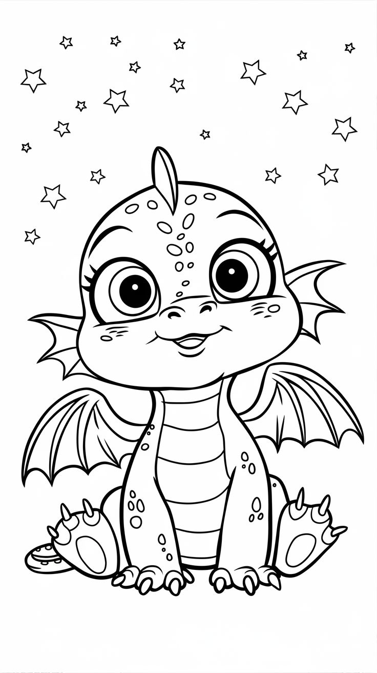 alev püsküren ejderha boyama