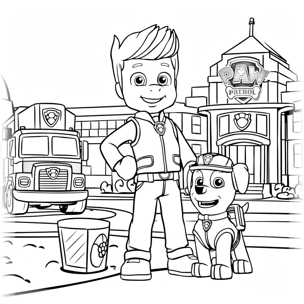 paw patrol boyama pdf