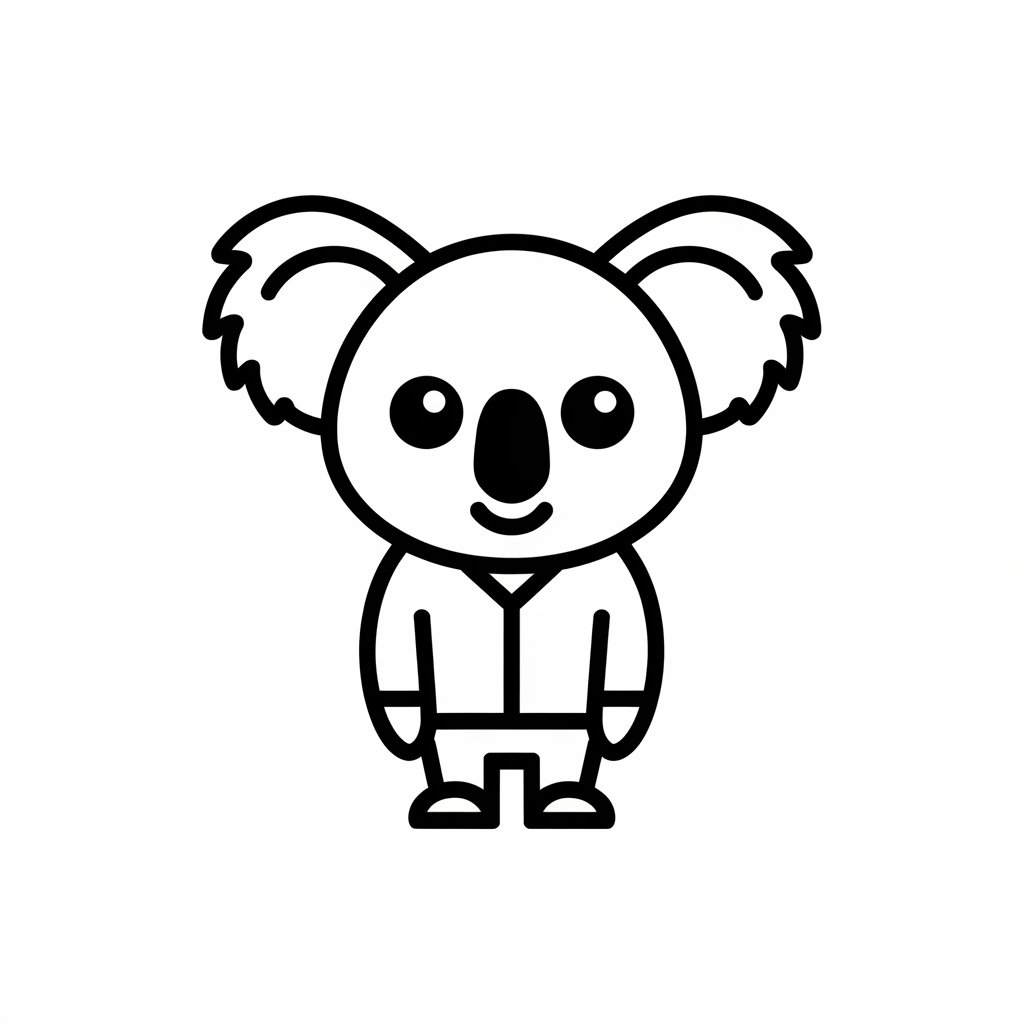 koala boyama