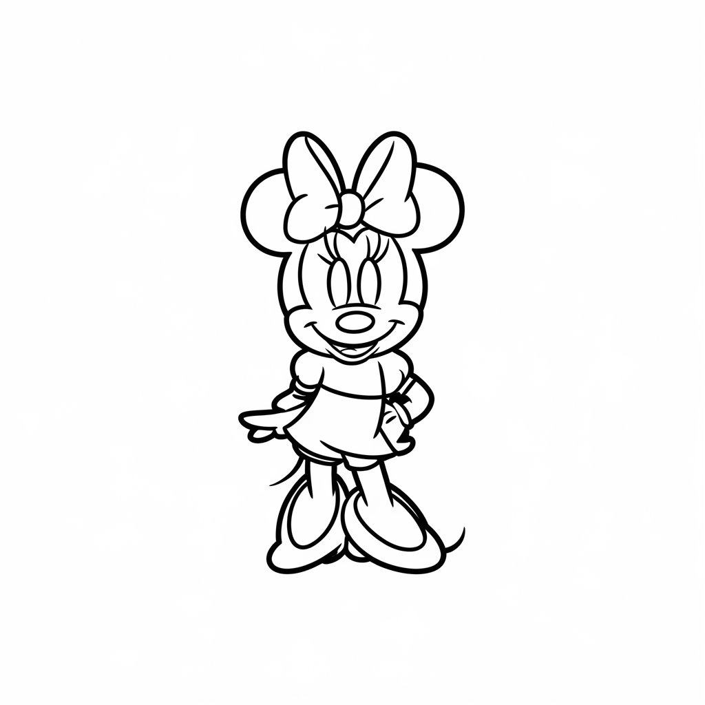 minnie mouse kum boyama