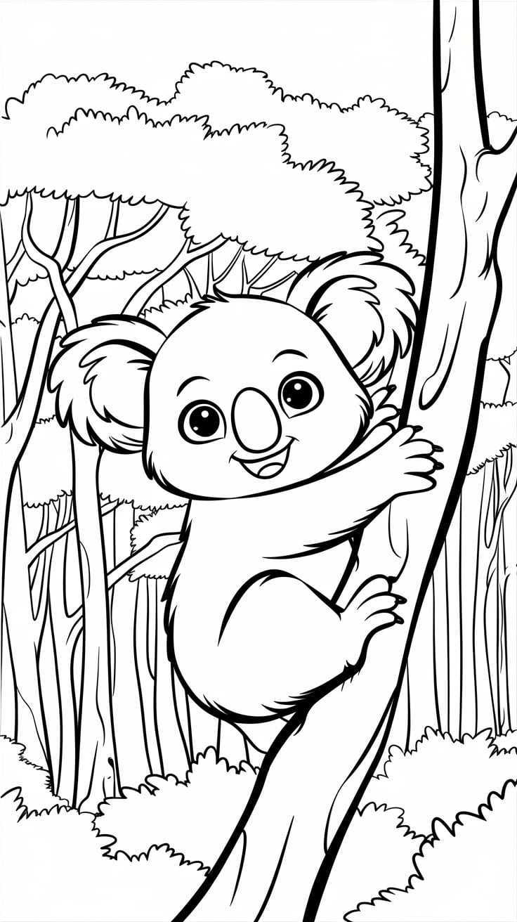 koala boyama resimleri
