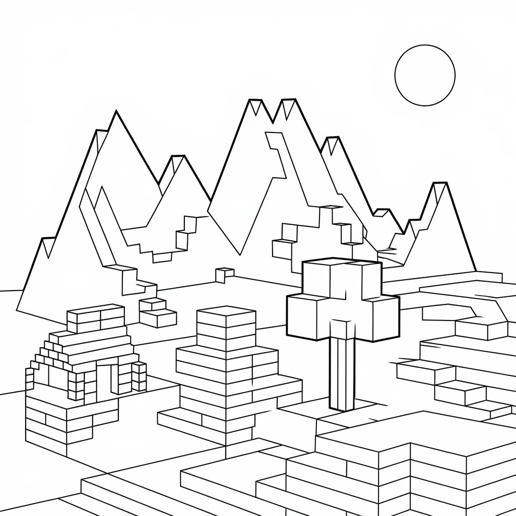 minecraft blok boyama