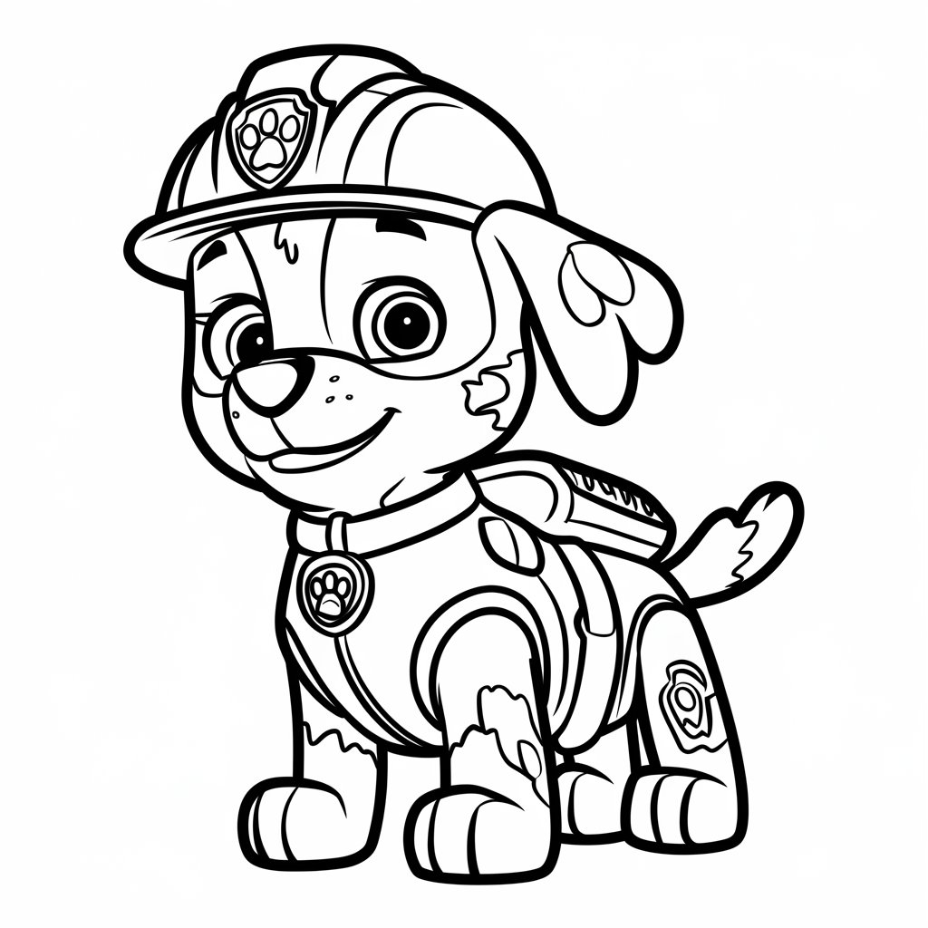 boyama paw patrol