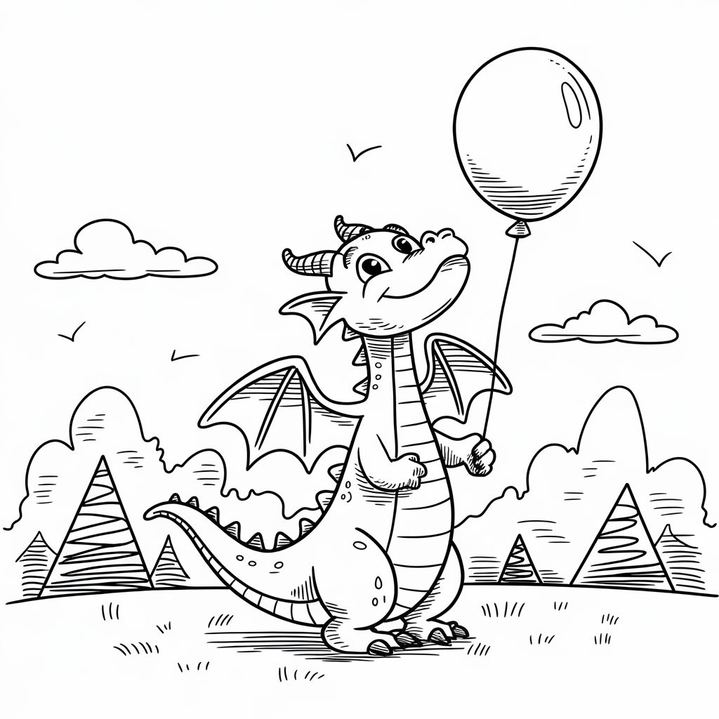 ejderha boyama sayfası