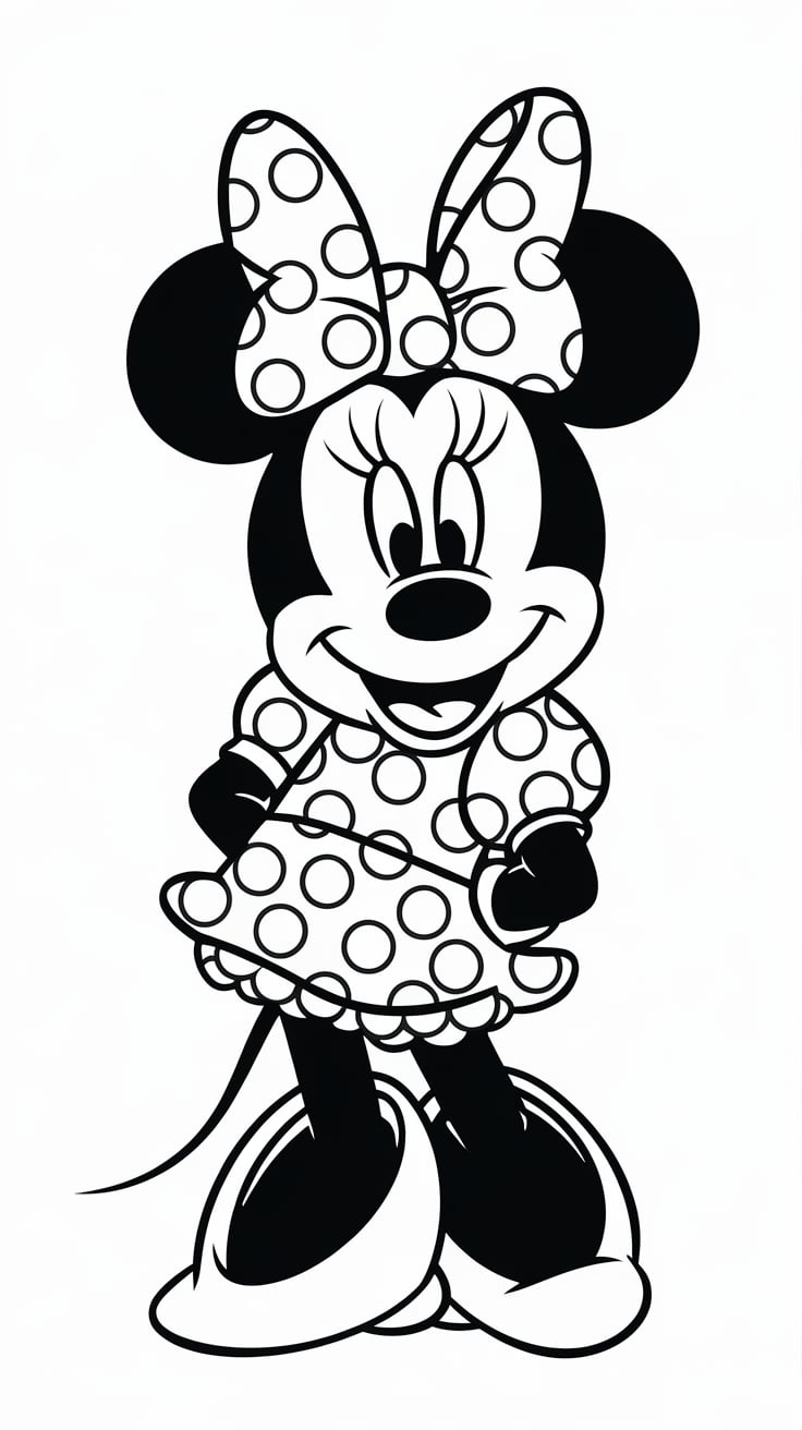 boyama minnie mouse