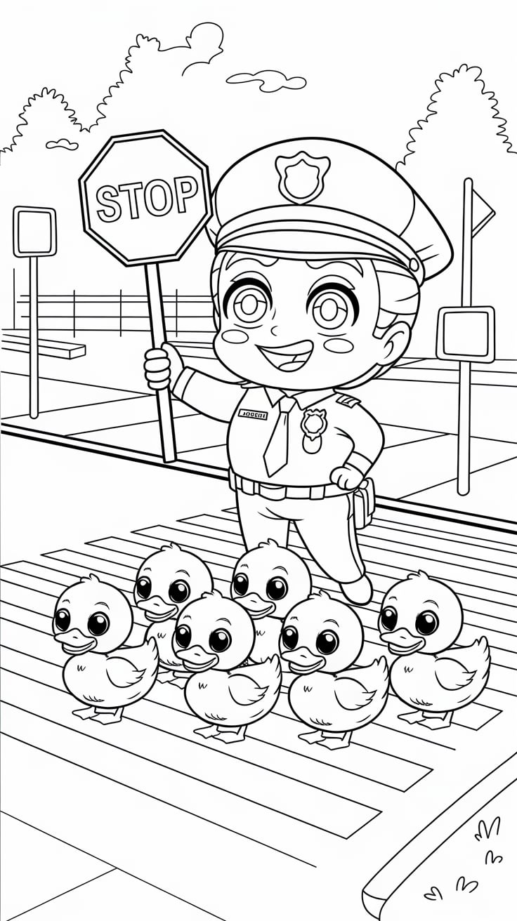 polis arabası boyama oyunu