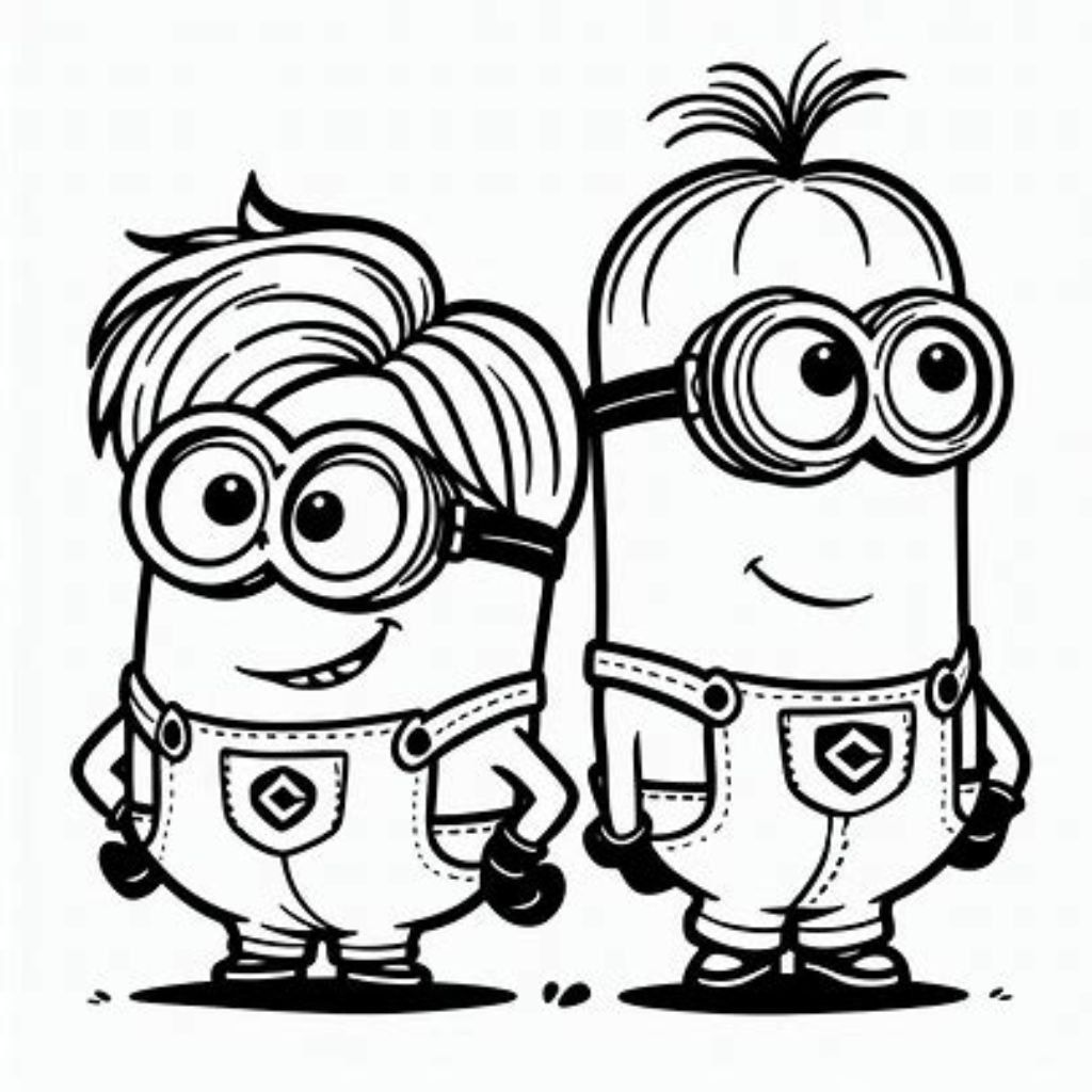 minion boyama oyunu