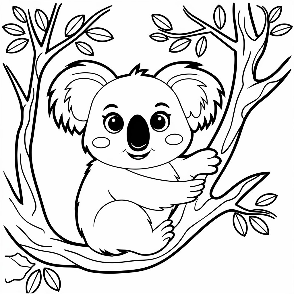 koala boyama maskesi