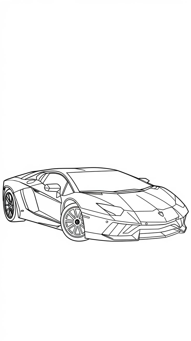 lamborghini amblemi boyama