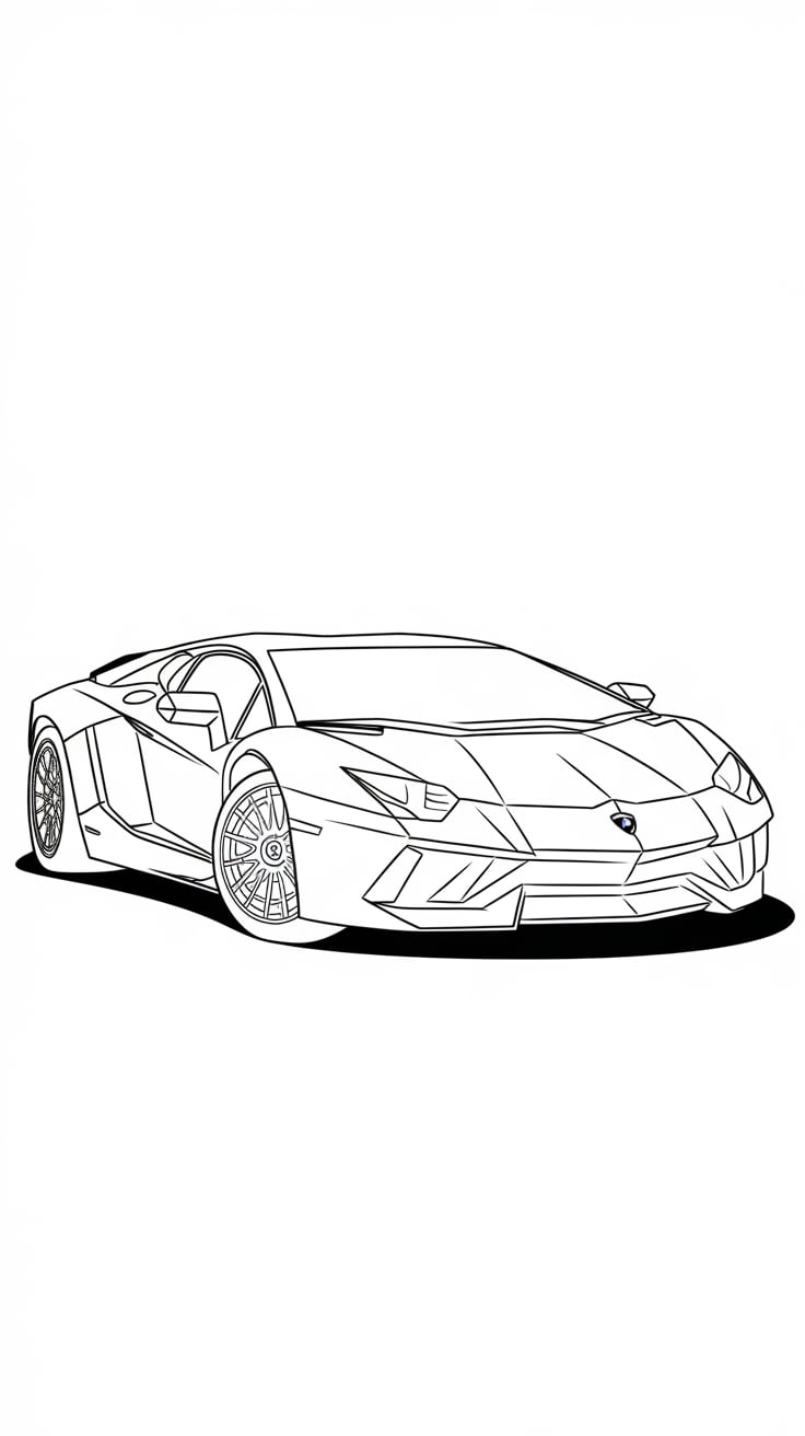 lamborghini 2017 boyama