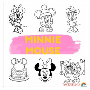 Minnie Mouse Boyama