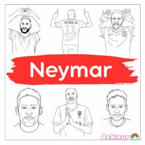 Neymar boyama