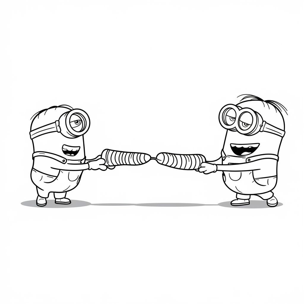 minyonlar boyama sayfası