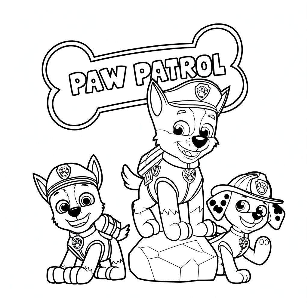paw patrol ryder boyama