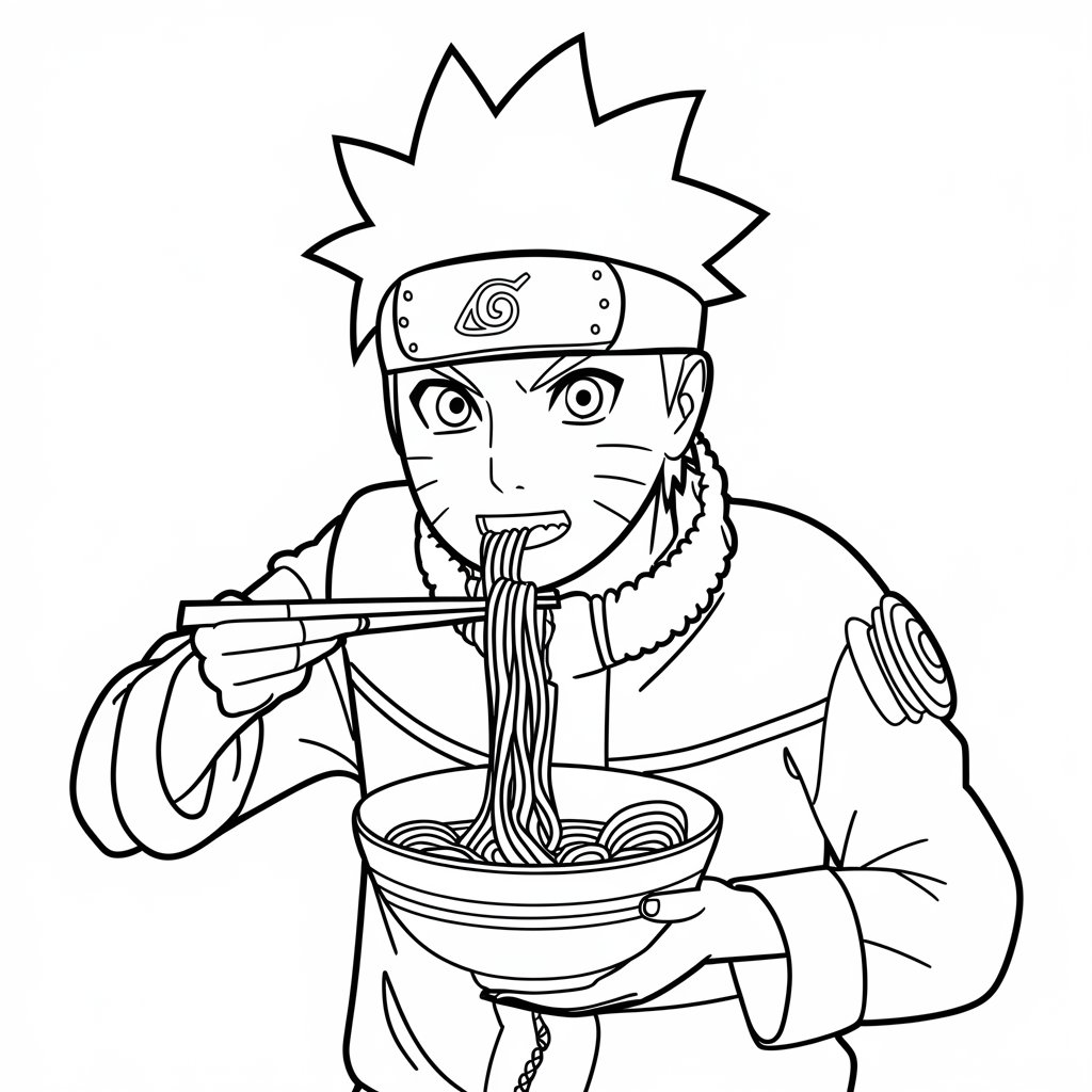 naruto shippuden boyama