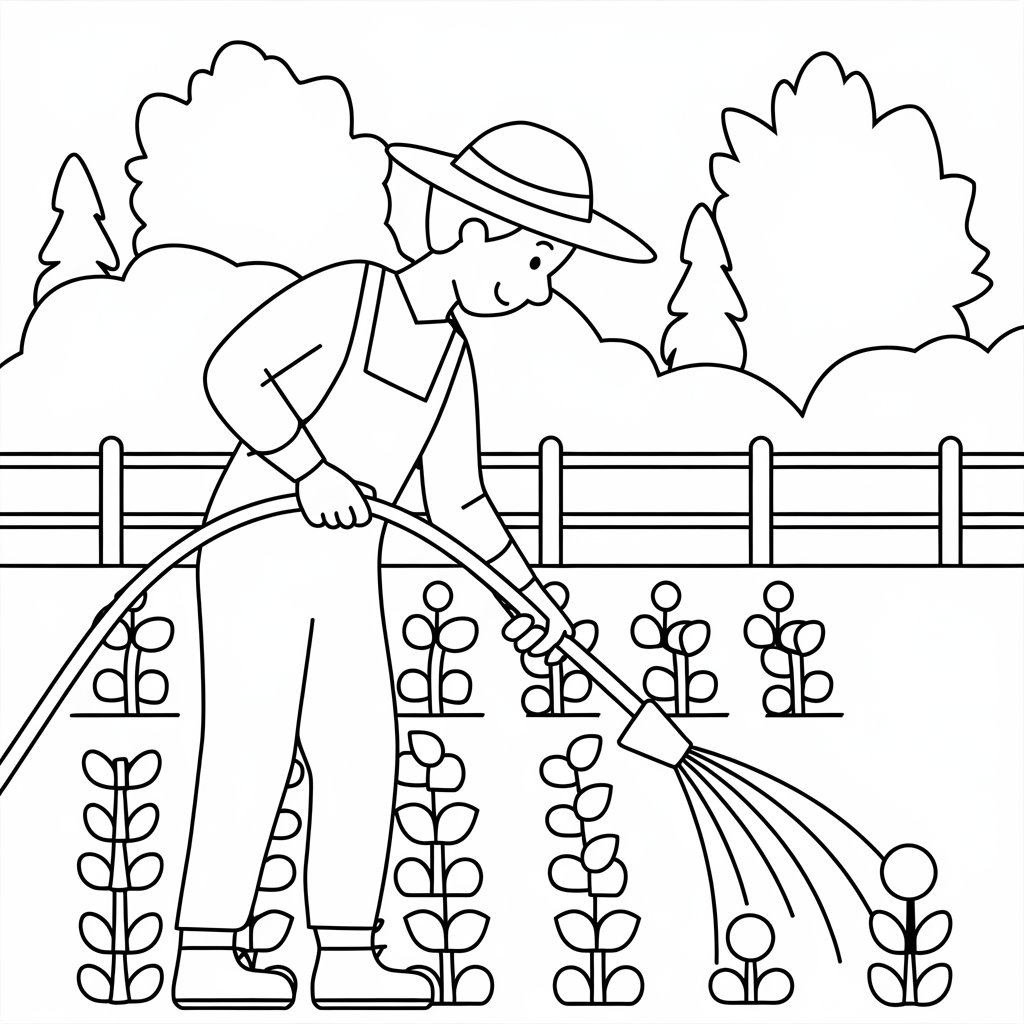 hayvan çiftliği boyama