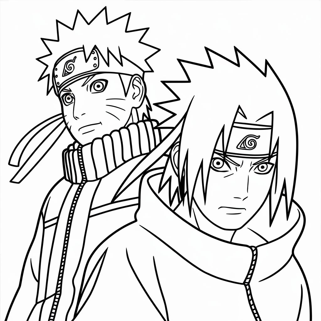 naruto jiraiya ve orochimaru boyama