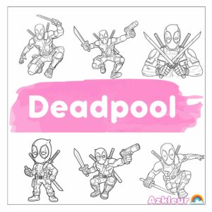 Deadpool boyama