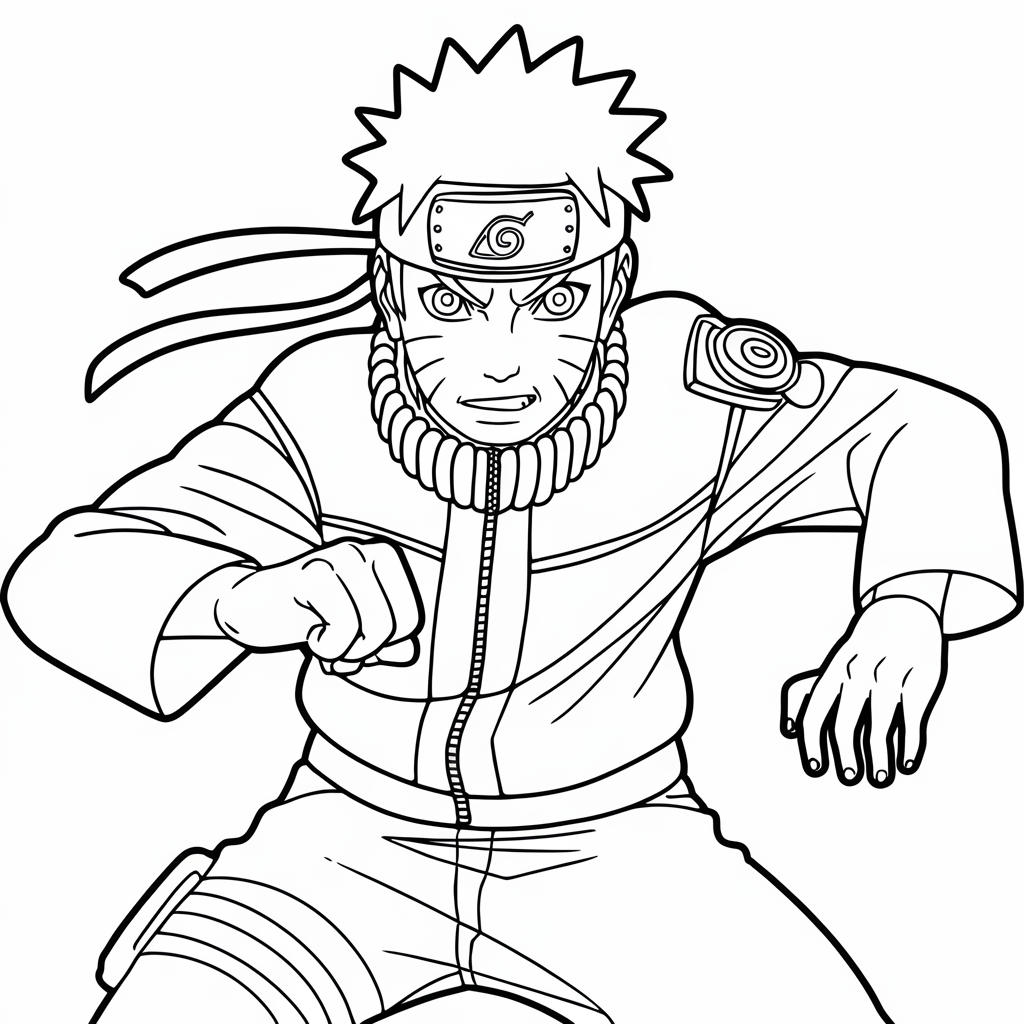 naruto gara boyama