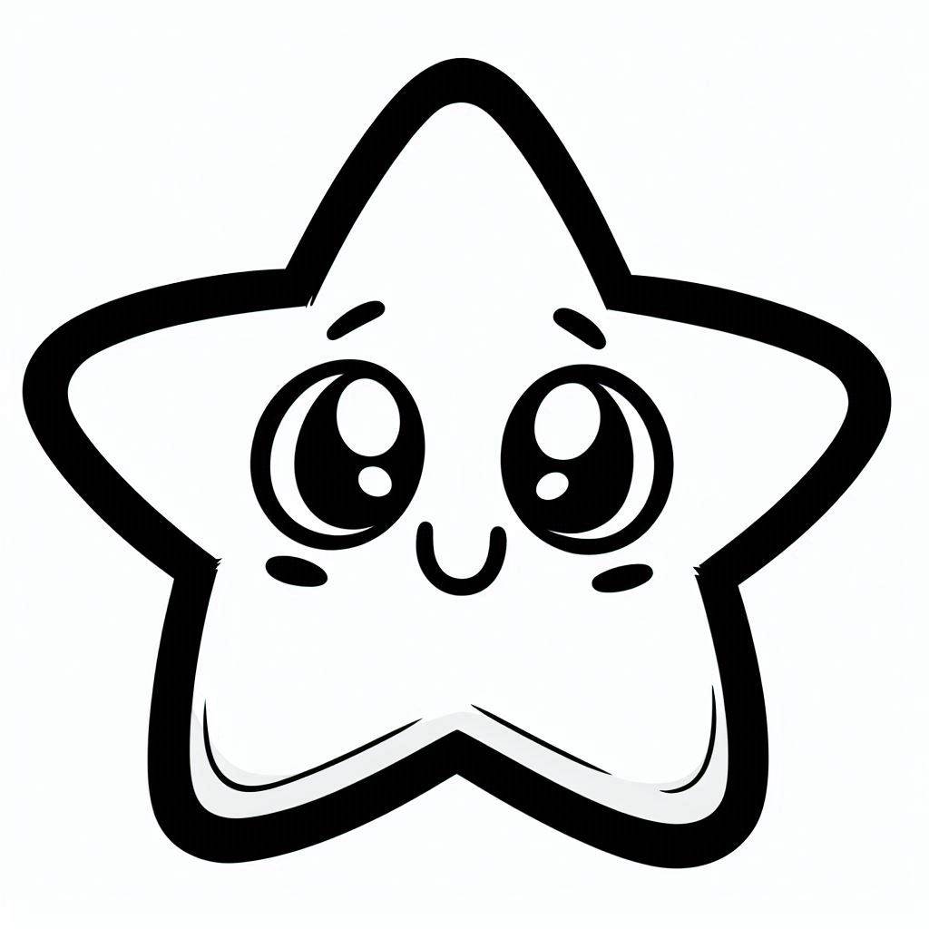 deniz yıldızı boyama