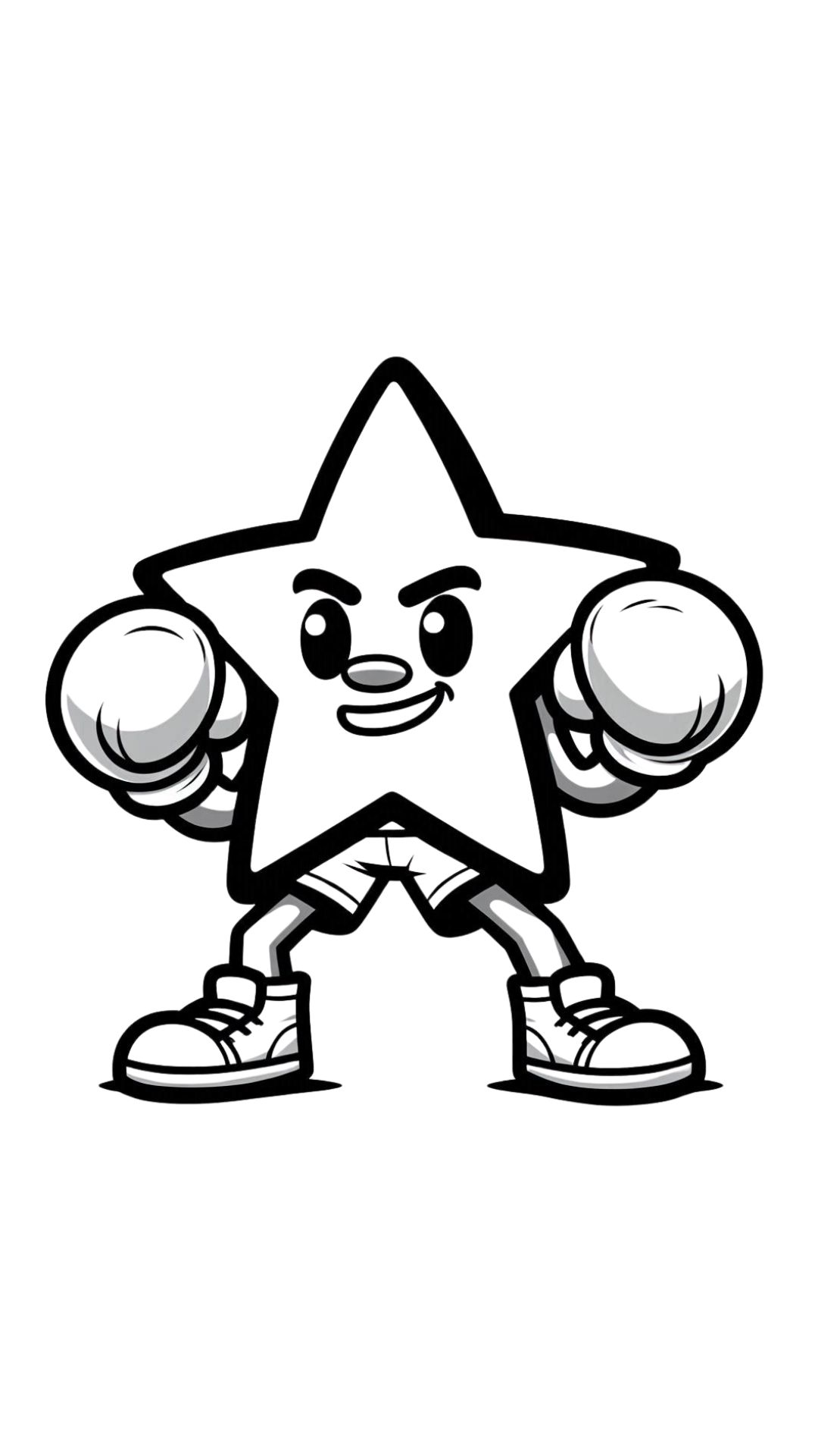 yıldız kalıbı boyama