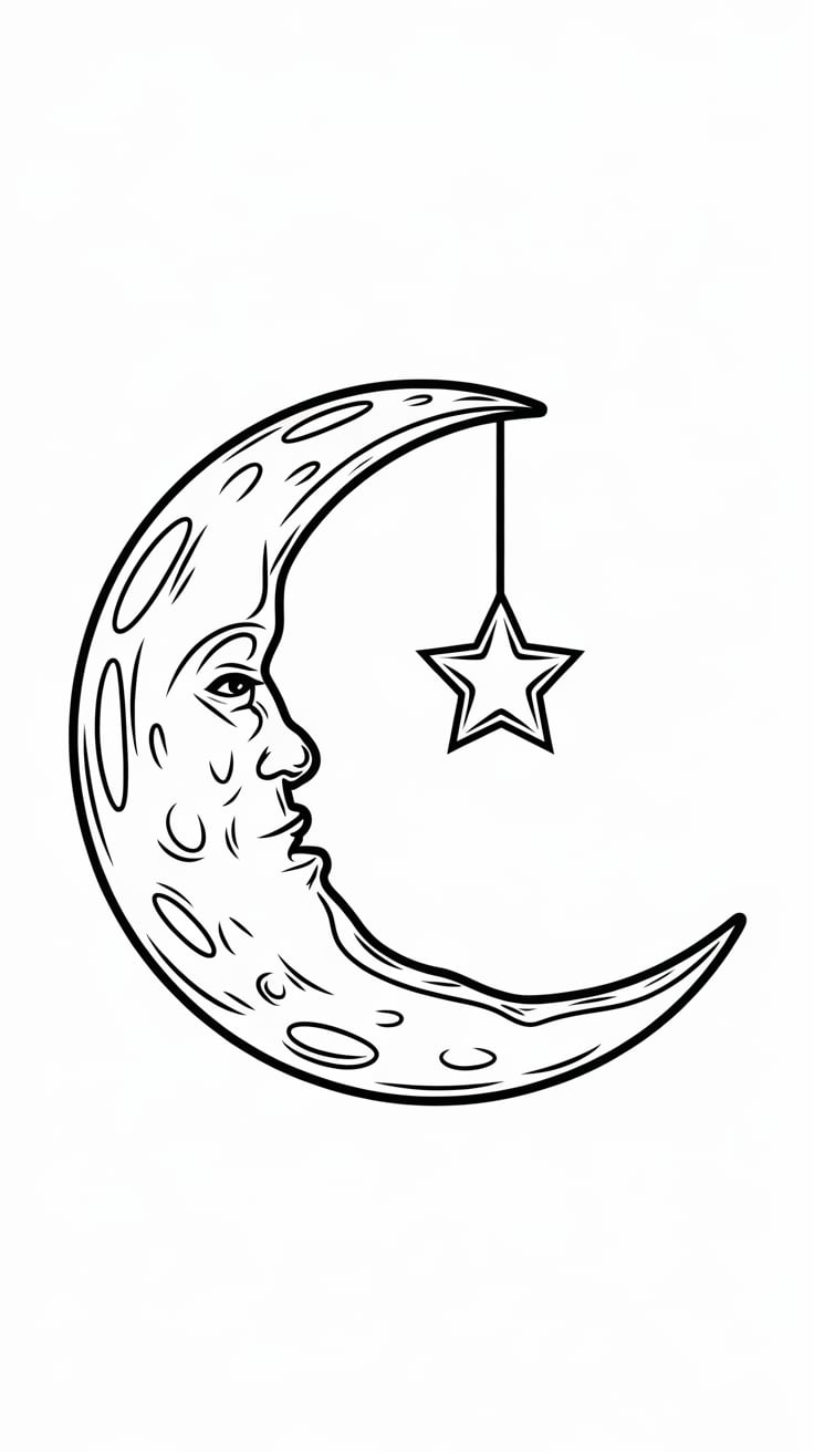 yıldız boyama resmi