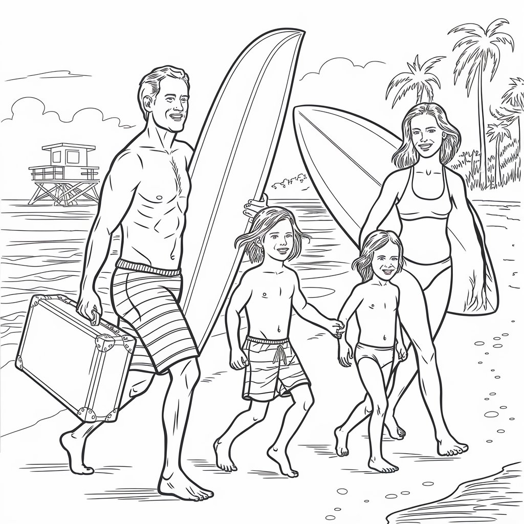 yaz resmi boyama sayfası