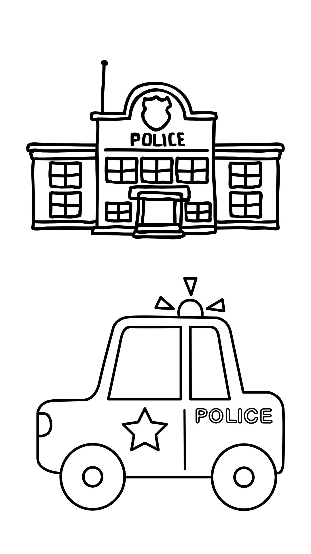 sevimli araba boyama sayfası