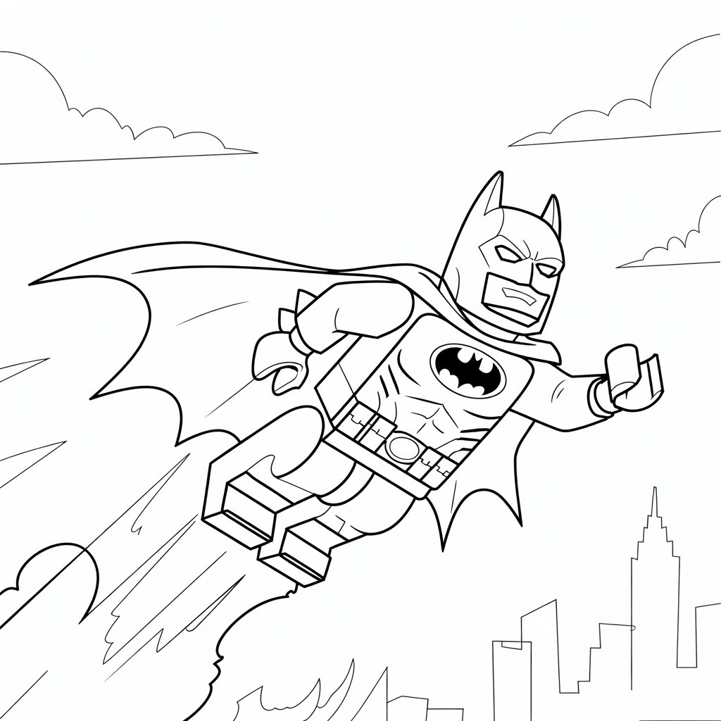 lego batman boyama