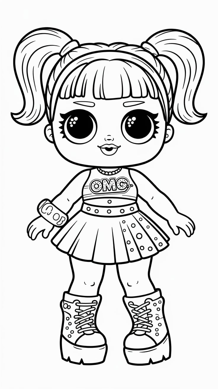 lol surprise boyama sayfası