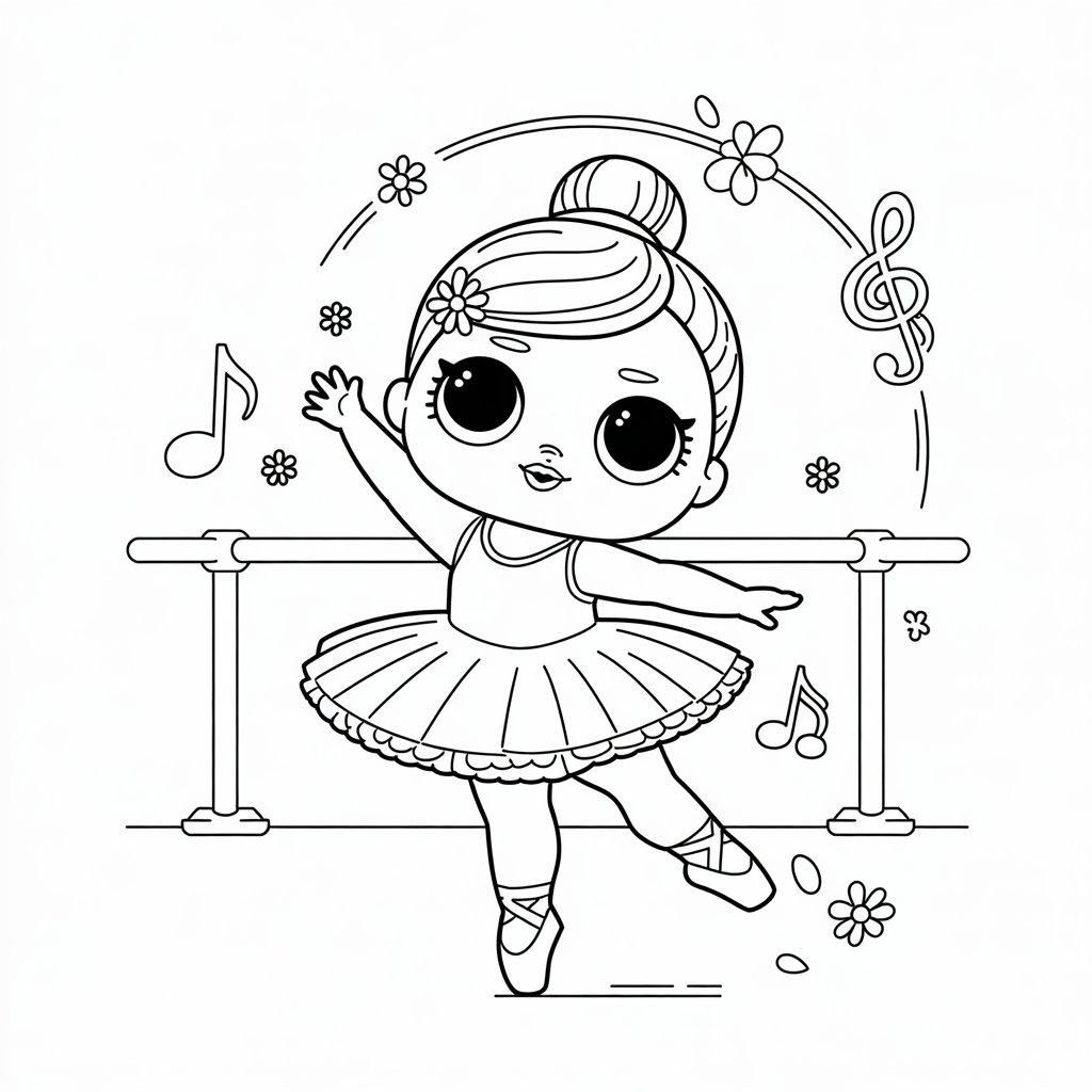 lol bebek boyama kitabı