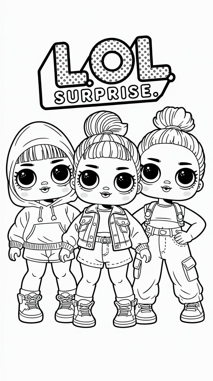 lol bebek boyama sayfaları yazdır