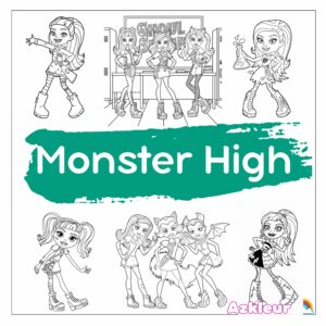 Monster High boyama