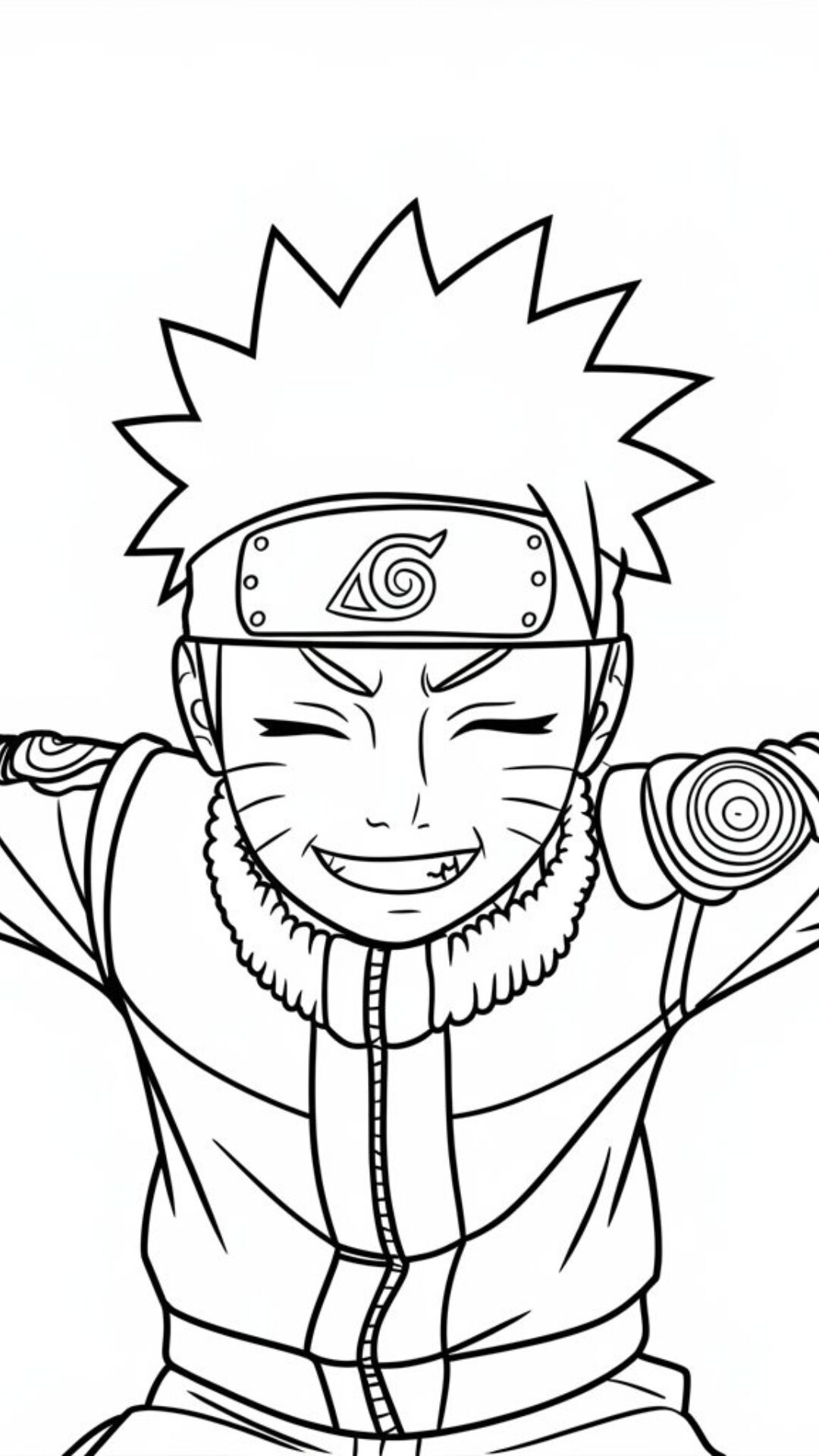 naruto tekening