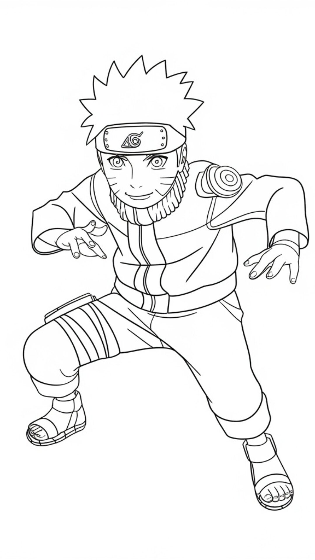 naruto yilan boyama