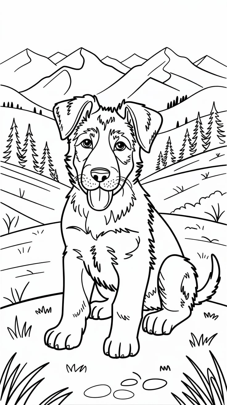 oyuncu yavru köpek çizimi