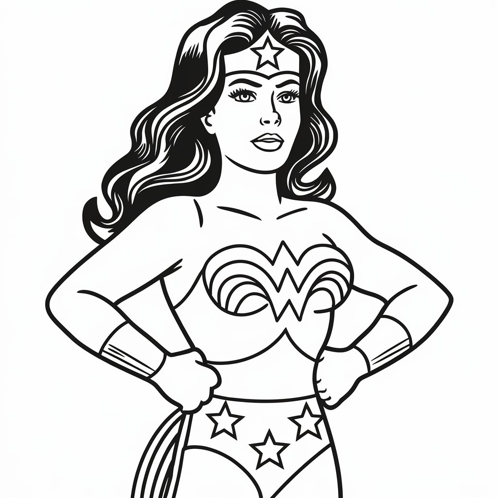 boyama süper kahraman