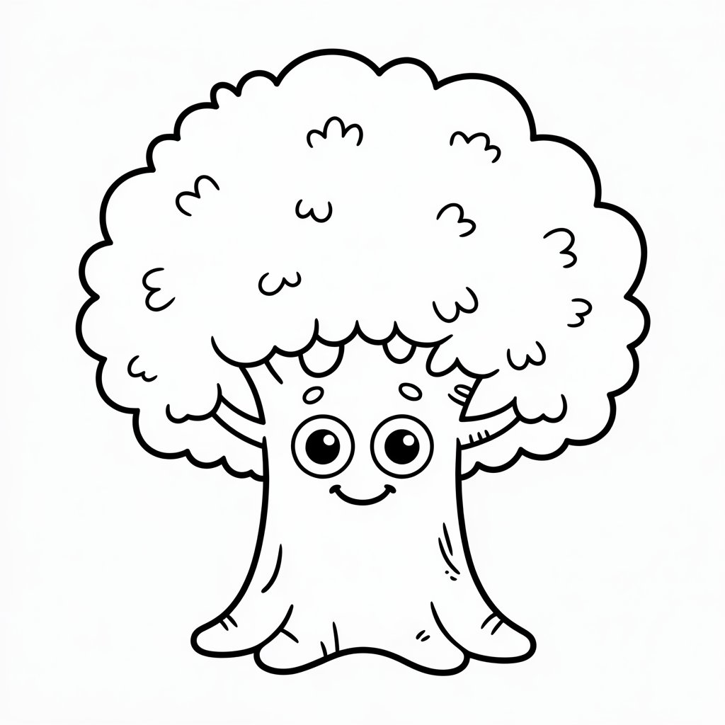 ağaç boyama sayfasi