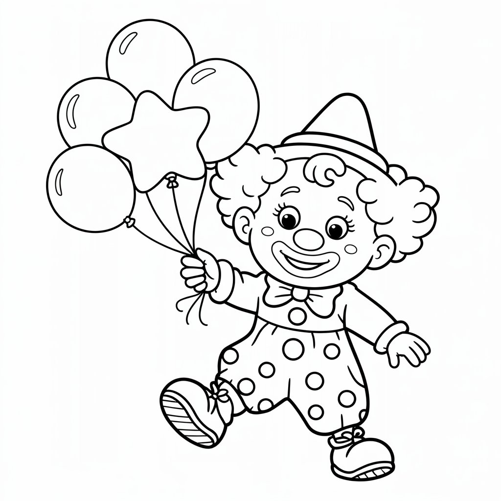 palyaço boyama renkleri