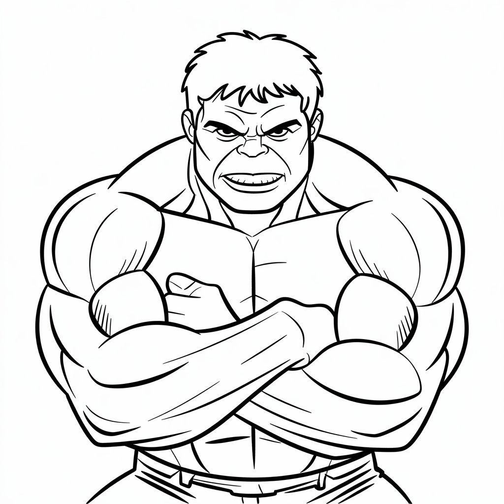 hulk resmi boyama